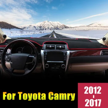 Toyota Camry XV50 XV70 2012-m. m. 2016 m. 2017 m. 2018 m. 2019 m. 2020 Automobilio prietaisų Skydelio Dangtelį, Mat Išvengti Šviesos Pagalvėlės, Interjero Priedai