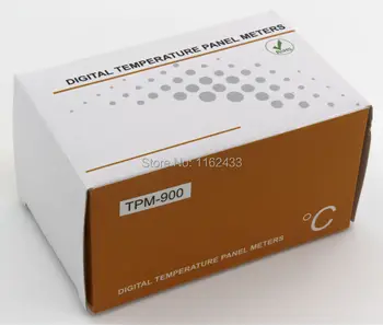 TPM-900 skaitmeninis LED termometras AC 220V flush skaitmeninis temperatūros skydelyje matuoklis su jutiklis tinka šaldymo spintos