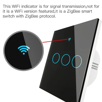 Tuya ZigBee Vieno gaisro Nulio-gaisro Universalus Smart Switch 100-240V Ir Alexa 