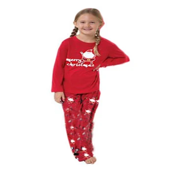 Tėvų-vaikų Namų Pižama Kombinezonas Baby Girl Berniukai Marškinėlius Mama, Dukra, Sūnus, Komplektai, Šeima Atrodo Atitikimo T-shirt Kalėdų Drabužius