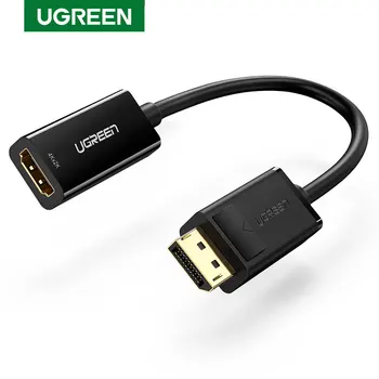 Ugreen Displayport į HDMI Adapteris, suderinamas 4K DP Kabelis Konverteris 1080P PC Projektorius DP HDMI-suderinama Adapteris