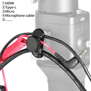 Ulanzi UURig R066 Universalus HDMI Tipo C Mikrofono Kabelio laikiklis 