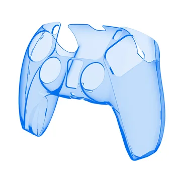 Ultra Slim Gamepad Valdytojas Apsaugos Atveju Dvejopa Prasme Odos Skaidri, Aiški PC Padengti PlayStation 5 Controller Accessories
