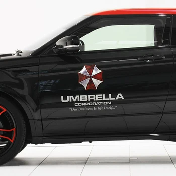Umbrella Korporacijos Automobilių Lipdukas Auto Vinilo Lipdukas Atspindintis Motociklo Automobilių Automobilių Optikos Reikmenys Išorės Apdailos