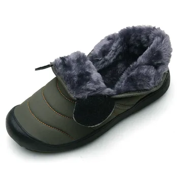 Unisex Batai 36-46 Paslysti ant Žiemos Šiltos Šlepetės Sniego Batai Zapatos De Mujer Mokasīni, Patogūs Moteriški Batai Pliušas