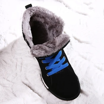 Unisex Sporto vyriški Sportbačiai Trekas Batai Vyrų Ir Moterų Žiemą Sneaker Medvilnės To Vaikščiojimo Batai Dydis 35-48 Žiemos Sneaker