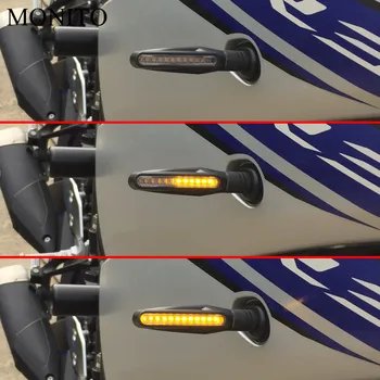 Universalus Motociklas Posūkio Signalo LED Lemputė Mirksi posūkio Žibintas Variklių Taisymas Už Yamaha YBR 125 YZF R15 XT660 xt 660 MT125 MT01
