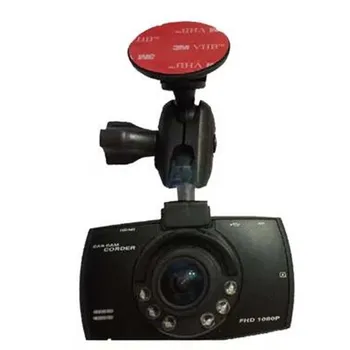 Universalus Obd TooL Automobilių DVR Turėtojai, Auto DVR Kamera, Laikiklis DV GPS Kameros Stovas Laikiklis 3M Klijais Pritvirtinkite 1Pcs Juoda