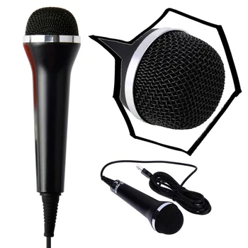 Universalus USB Garso Nešiojamą Karaoke Laidinis Mikrofonas Mic už PS4 Slim Pro for PS3 / Xbox Vieną S / 360 / Wii, PC