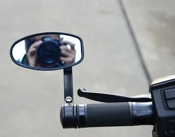 Universalūs Motociklo priedai, baras pabaigos veidrodis Retro Motociklą Šoniniai galinio vaizdo Veidrodėliai honda cb500x xj6 mt07 