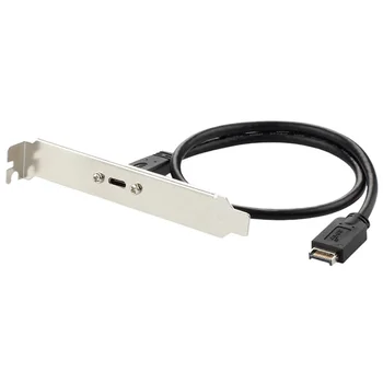 USB 3.1 E Tipo PCI-E, USB 3.1 C Tipo Moterų Gen 2 ilgiklis Profilio Laikiklis