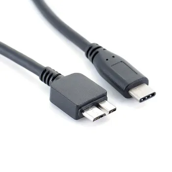 USB 3.1 Tipas-C naar USB 3.0 Micro B Kabel Jungtis Voor Kietąjį Diską Išmanųjį telefoną MOBIELE TELEFOON PC 823#2