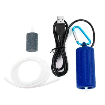 USB Akvariumo Filtras Deguonies Oro Siurblys Žvejybos Bakas Funkcija Ultra Silent Didelės Energijos Veiksmingą Akvariumo Bakas Priedai