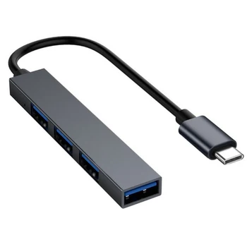 USB C HUB USB3.0 Plug and play Doko Adapteris Aukšto Perdavimo Norma, Konverteris Tipas-C, Macbook Pro 13 15 Oro sąsaja Splitter