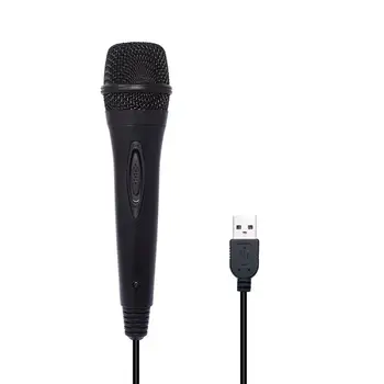USB Laidinė 3m/9,8 pėdų Mikrofonas Aukštos kokybės MIC Perjungti PS4, Wii U, PC, XBOX360