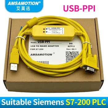 USB-PPI Programavimo Kabelis Siemens S7-200 6ES7901-3DB30-0XA0 6ES79013DB300XA0 USB Konvertuoti RS485 Adapteris