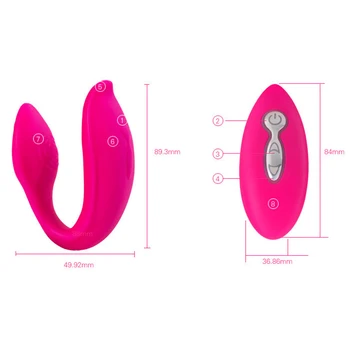 USB Įkrovimo Belaidis Nuotolinio Valdymo pultas AV masažas Vibratorius,Analinis G-taško Vibratoriai,Klitorio Massager Suaugusiųjų Sekso Produktai Moteris O3
