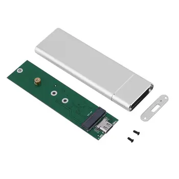 USB3.1 HDD Talpyklos M. 2 USB SSD Kietąjį Diską Byla C Tipo 3.1-B+M klavišas)/B klavišą Jungtis 2242/2260/2280 M2 SATA SSD