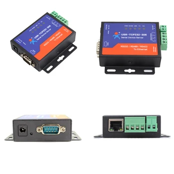 USR-TCP232-306 Pramonės Serial port RS232/RS485/RS422, kad Ethernet TCP/IP Serverio konverteris, skirtas pastato automatikos sistema