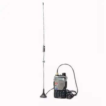 UT-106UV walkie talkie antenos DIAMOND SMA-F UT106 už KUMPIS Radijo BAOFENG UV-5R BF-888S UV-82 UV-5RE ilga antena