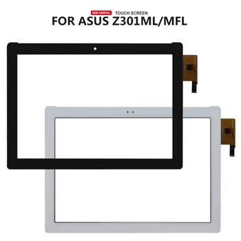 Už ASUS ZenPad 10 Z301M Z301ML Z301MF Z301MLF P028 Jutiklinis Ekranas skaitmeninis keitiklis Stiklo plokštės Jutiklis Pakeitimo