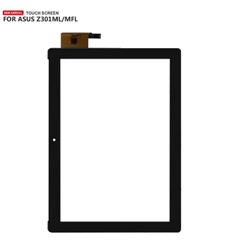 Už ASUS ZenPad 10 Z301M Z301ML Z301MF Z301MLF P028 Jutiklinis Ekranas skaitmeninis keitiklis Stiklo plokštės Jutiklis Pakeitimo