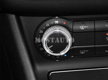Už Benz ML W166 2012-m GL X166 2013-M. kalnų krištolas Stilius Oro Būklės, Rankena, Padengti 2vnt Automobilių Aksesuarų, Interjero Automobilių Puošimas