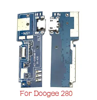 Už Doogee DG280 F5 S60 X10 X20 X30 X60L Y8 F7 Pro Mix 2 USB Power Krovimo Jungties Kištuką Uosto Doką Flex Kabelis
