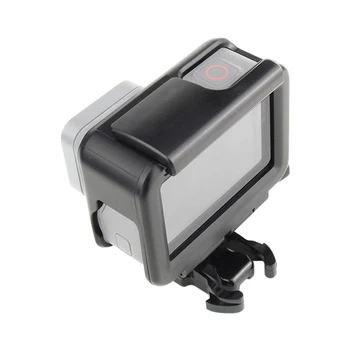 Už GoPro 7 Priedų Rinkinys apsauginis Rėmas Objektyvas+LCD Ekranas Grūdintas Stiklas Filmas Go Pro Hero 5 6 7 Veiksmo Kameros