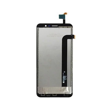 Už HOMTOM S16 LCD Ekranas+Touch Ekranas skaitmeninis keitiklis Jutiklis Asamblėjos Pakeitimas Su Rėmu HOMTOM S16