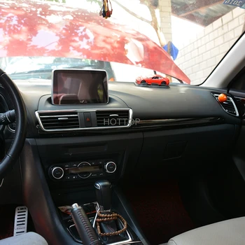 Už Mazda 3 Axela 2016 Pagrindinio Valdymo Skydelio Apdaila Oro Kondicionavimo Angos Apdaila Produktų Priedų Anglies Pluošto
