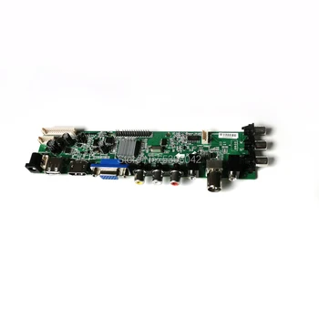 Už N140BGE-LA2/LA3/LB2/LB3/LAA/L24/L41/L42/L43 1366*768 LVDS 40-Pin LCD DVB-T USB skaitmeninis 3663 valdiklio plokštės rinkinys
