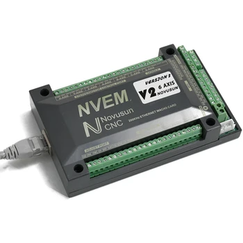 Už NVUM 6 Ašis Cnc Gravieris Mach3 USB Kortelę, 300KHz 6 Ašis CNC Gręžimo Staklės, Judesio Kontrolės Kortelės Breakout Valdybos