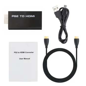 Už PS2 su HDMI suderinamus Garso ir Vaizdo Fiksavimo Konverteris 1080P AV 6Ft HD Laido SONY PS 2 HDMI TV, Video Konvertavimo