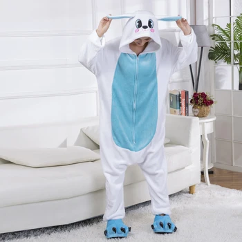 Užtrauktukų Storio Onesie Gyvūnų Pijamas Merginos Kigurumi vientisas Pižama Sleepwear Cosplay Kalėdų Jumpsuit Totoro XXL 180-200CM