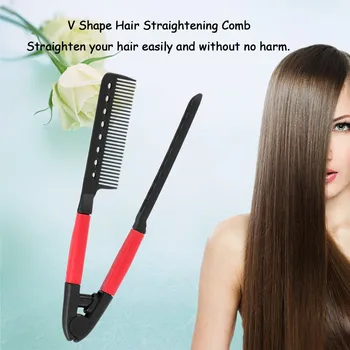 V Formos Lankstymo Plaukų šepetys, Plaukų tiesinimo priemonė Raizginys Šukos Salonas Šukuosenų Kirpykla Plaukų Pjovimo Šukos Hairbrush Stilius Įrankis Nauja