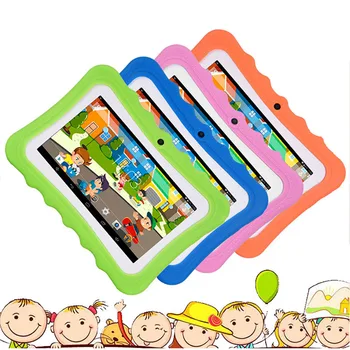 Vaikai 7 Colių Android Planšetinio kompiuterio su Apsaugos Atveju