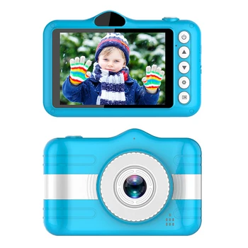 Vaikai Kamera 3.5 colio Foto Vaizdo Įrašymo Parama Automatinis Fokusavimas Šypsenos Fotografiją HD Vaizdo Kameros Skaitmeninė vaizdo Kamera Vaikų Švietimo