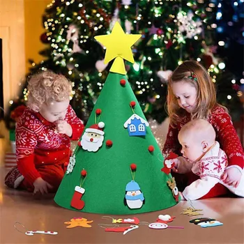 Vaikai PASIDARYK pats Jaučiau, Kalėdų Eglutės papuošalai HomeNew Metų Dovanos, Kalėdų Papuošalų Kalėdų Senelis Kalėdų Medžio Sienos Kabantys Papuošalai