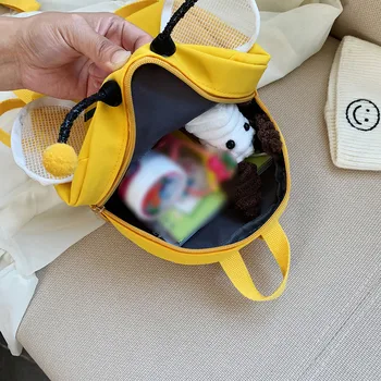 Vaikų anti-lost kuprinė kūdikiui Rankinėje Mini Rankinės mielas animacinių filmų mergina bičių kuprinė lopšelis studentų mokyklos kuprinė maišelis