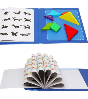 Vaikų Magnetinės Dėlionės, Knygos, Mediniai Žaislai, Formų Valdybos Vaikai Anksti Švietimo Žaislai Plėtros Magnetinė Dėlionė Dėlionės