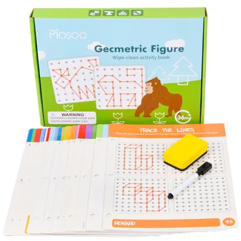 Vaikų Žaislai Montessori Piešimo Tablet Spalva Forma Matematikos Rungtynės Žaidimas Knygos, Piešimo Rinkinys Mokymosi Švietimo Žaislas Vaikams, Dovanos