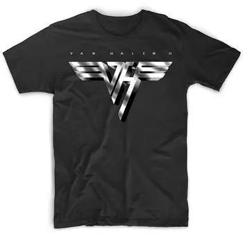 Van Halen 2 Ii Albumą T Shirt Juoda