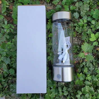Vandenilio Vandens Generatorius Šarminis Maker Įkrovimo Nešiojamų gryno H2 vandenilio vandens butelis 420ML