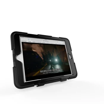 Vandeniui atsparus Smūgiams, Purvo, Sniego ir Smėlio Įrodymas, Ekstremalių Kariuomenės Karinių Sunkiųjų Atramą Padengti Tablet Case For iPad 12.9