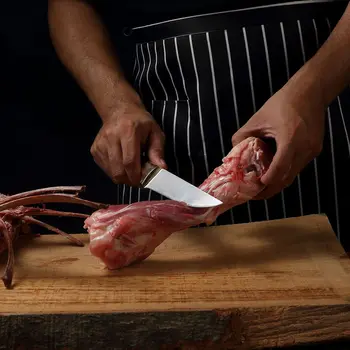 Vario rankena nerūdijančio plieno skerdimo peilis iškaulinėjimas peilis lupimo peilis kaulų peilis skersti avis padalinta peilis
