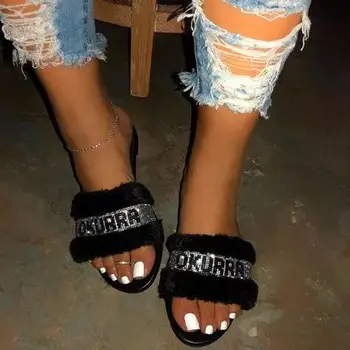 Vasaros Moterų Šlepetės Zapatos De Mujer Mados Crystal Beach Šlepetė, Plokšti Batai Moterims, Skaidres Plius Dydis Fifo Atidaryti Tne