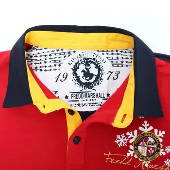 Vasarą Naujos Prekės polo marškinėliai ilgomis rankovėmis vyrams, Kietas marškinėliai homme Laisvalaikio megztiniai golftennis dangčiai Vyras Visą Spausdinimo, Medvilnės