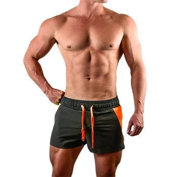 Vasarą Veikia Šortai Vyrams Sporto Bėgiojimas Fitneso Šortai Quick Dry Mens Sporto Kelnės slim fit Sporto Treniruotės Trumpos Kelnės