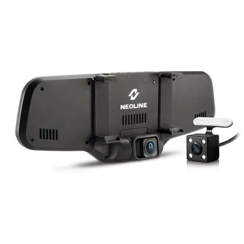 Veidrodis Dashcam, vaizdo magnetofoną, su 2 kamerų Neoline G-Tech X23 DVR Full HD automobilių kameros Pristatymas nuo Rusijos